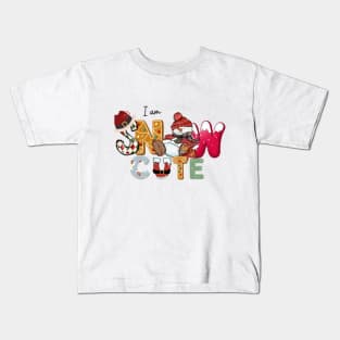 I am snow cute design Kids T-Shirt